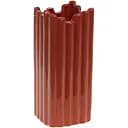 Ваза Amadeus керамическая коралловая 26 см (165077)