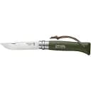 Ніж Opinel Trekking №8 VRI Inox. Колір - зелений