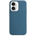 Чохол Epik Silicone Case Full Protective AA NO LOGO для Apple iPhone 16, 6.1 Синій/Blue Jay