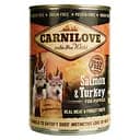 Беззерновий вологий корм для цуценят Carnilove Salmon & Turkey з лососем та індичкою 400 г