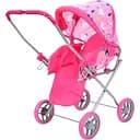 Дитяча коляска Melogo 9391, поли́вінілхлорид, від 3-х років, 48,5x36x49 см, рожевий