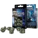 Набір кубиків Classic RPG Olive & white Dice Set , 7 шт. (SCLE10)