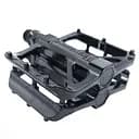 Педалі велосипедні шосейні алюмінієві West Biking YP0802095 на промпідшипниках Чорний (G0000989)