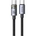 Кабель Mcdodo 100W USB-C to USB-C Transparent Cable with Charging Light 1.2 м CA-5580 Чорний