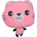 Детская мягкая игрушка Кошечка Bambi L1128(Pink) с пледом 40 см