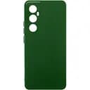 Чохол Silicone Cover Lakshmi Full Camera (AA) для Realme C65 4G Зелений / Dark green