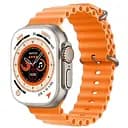 Смарт-часы Skmei S233 силиконовый ремешок silver orange (16697)