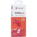 Дротова гарнітура Celebrat C8 навушники червоні