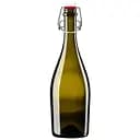 Пляшка для шампанського Mazhura Chanmpagne з бугельним корком 750 мл зелена (mz727757)