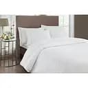 Комплект постільної білизни TAC Diamond Beige з вишивкою Євро Різнобарвний 000230168