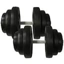 Гантелі складальні Newt Rock Pro композитні в пластиковій оболонці-R 2 шт. по 19.5 кг NE-PL-R-019-2