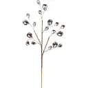 Гілочка декоративна Yes! Fun з кристалами 30 см срібна (974104)