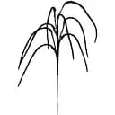 Гілочка декоративна Yes! Fun Каскад 112 см чорна (974315)