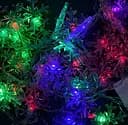 Гирлянда светодиодная С 23458, 4.5 м, 28 лампочек, мультиколор