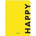 Блокнот Orner Happy желтый