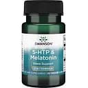 Амінокислота Swanson 5-HTP &amp;amp; Melatonin 30 капсул