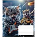 Зошит учнівський You are so cool Школярик 012-3241K-4 в клітинку 12 аркушів