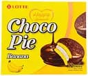 Печиво Тістечка Lotte Чокопай Банан Choco Pie Banana 12 шт 336 г