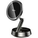 Автотримач Hoco H83 Metal ring magnetic (center console) Metal grey