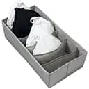 Органайзер для хранения МВМ My Home на 6 секций текстильный, 170x330x100 мм, серый (TH-09-06 GRAY)