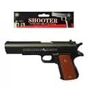 Пістолет Star Toys 138D на кульках, 13,5 см, світло, лазер, на батарейці