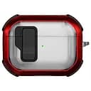 Футляр протиударний Locking Button для навушників Airpods Pro Red
