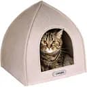 Будиночок для тварин BronzeDog M 40х40х42 см бежевий