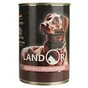 Вологий корм для цуценят Landor індичка з яловичиною 400 г