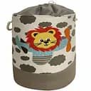 Корзина для игрушек/белья на шнуровке Lovely Svi 45х35 см Львенок серый (281223)