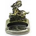 Настольная пепельница с зажигалкой №4377 Козел (do208)