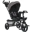 Детский трехколесный велосипед MT 1003-13 Turbo Trike поворотное сиденье защита от солнца (UV 50+)