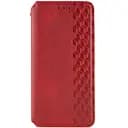 Кожаный чехол-книжка GETMAN Cubic (PU) для Samsung Galaxy M34 5G Красный
