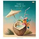 Зошит загальний Школярик Juicy world 048-3281L-2 у лінію 48 аркушів