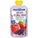 Фруктовое пюре Hamanek Pouch Яблоко с персиком и бузиной, 100 г