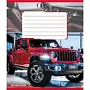 Зошит учнівський "Великі машини" 018-540062L-4 в лінію, 18 аркушів