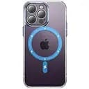 Чохол TPU+PC Colorful with MagSafe для Apple iPhone 12 Pro Max 6.7 Blue