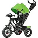 Триколісний велосипед Best Trike 3390-34-820 з надувними колесами фарою USB та пультом зелений