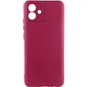 Чохол Silicone Cover Lakshmi Full Camera (AA) для Samsung Galaxy A04e Бордовий / Marsala