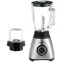 Блендер Sokany SK-146S з пластиковою чашею 1.5 л для коктейлів з кавомолкою 3 режими стаціонарний 450 Вт чорний