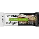 Батончик LipoBar Exclusive Protein Bar, 50 грамм обогащенный биоактивным коллагеном Peptan - Фисташка