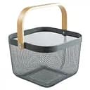 Кошик для зберігання Fabrika Molly Grey, з ручками  
