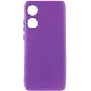 Чехол Silicone Cover Lakshmi Full Camera (A) для Oppo A58 4G Фиолетовый / Purple