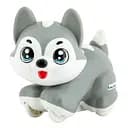 Іграшка музична Baby Team Домашній улюбленець сіра (8658_хаскі сіренький)