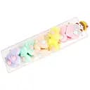 Резинка для волосся дитяча "М'які сердечка" 0108-413, 10 штук