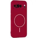 Чохол Silicone Cover Lakshmi Full Camera (AA) with MagFit для Google Pixel 9 Pro XL Червоний / Rose Red