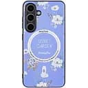 TPU+PC чехол Epik Secret Garden with MagFit для Samsung Galaxy S24 Lilac