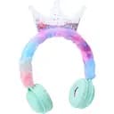 Наушники FG240430009Q, плюшевые, Bluetooth 5.0, дальность действия до 10 метров, 6-8 часов работы, бирюзовые.