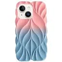 Чохол Epik TPU Leaf для Apple iPhone 15, 6.1 Pink/Blue