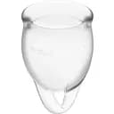 Набор менструальных чаш Satisfyer Feel Confident Белый