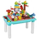 Дитячий столик 6308 зі стільчиком та конструктором 78 деталей